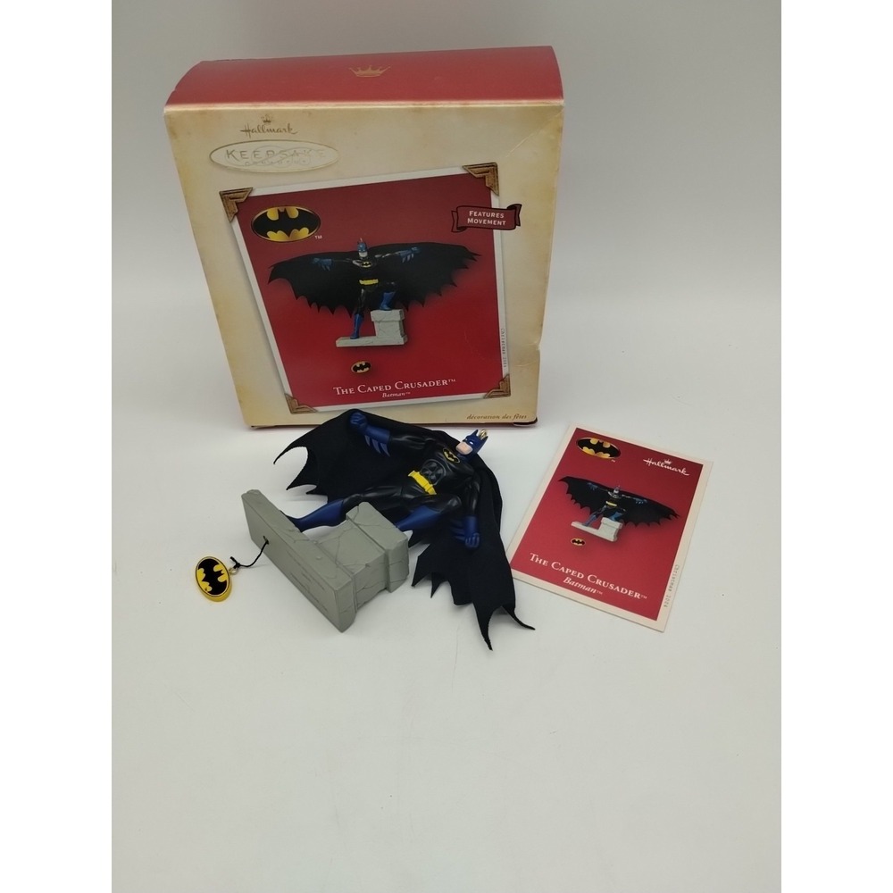 Hallmark 2004 Keepsake DC Comics Batman The Caped Crusader Christmas Ornament